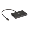 StarTech.com MSTCDP123HD Adaptador gráfico USB 3840 x 2160 Pixeles Negro StarTech.com MSTCDP123HD Adaptador gráfico USB 3840 x 2160 Pixeles Negro
