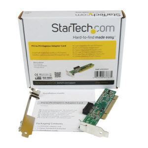 StarTech.com Tarjeta Adaptadora PCI a PCI Express PCIe StarTech.com Tarjeta Adaptadora PCI a PCI Express PCIe