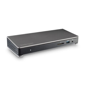 Alternative view of StarTech.com Dock Thunderbolt 3 - Docking Station de Portátil para Dos Monitores DisplayPort 4k de 60Hz - Replicador de Puertos con Entrega de Alimentación PD de 85W - Hub Ladrón Concentrador USB 3.0 de 6 Puertos -SD 4.0 - Ethernet - Audio - Dock TB3 - para Windows y Mac
