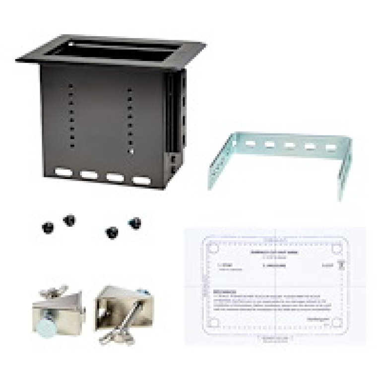 StarTech.com BEZ4MOD organizador de cables Escritorio Caja de cables Negro 1 pieza(s)