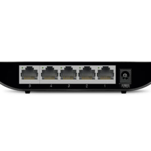TP-Link TL-SG1005D switch No administrado Gigabit Ethernet (10/100/1000) Negro TP-Link TL-SG1005D switch No administrado Gigabit Ethernet (10/100/1000) Negro