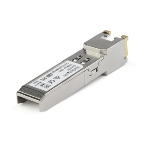 StarTech.com Módulo Transceptor SFP Compatible con el Modelo SFP-1G-T de Dell EMC - 1000BASE-T - SFP a RJ45 Cat6 / Cat5e - SFP Ethernet Gigabit de 1Gb - RJ45 - 100m StarTech.com Módulo Transceptor SFP Compatible con el Modelo SFP-1G-T de Dell EMC - 1000BASE-T - SFP a RJ45 Cat6 / Cat5e - SFP Ethernet Gigabit de 1Gb - RJ45 - 100m