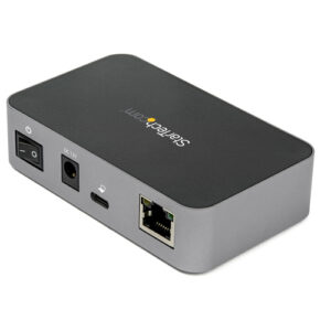 StarTech.com Hub USB-C de 3 Puertos con Puerto de Red Ethernet - USB 3.2 Gen 2 (10Gbps) - Alimentado - 2xUSB-A 1xUSB-C