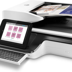 HP Scanjet Enterprise Flow N9120 fn2 Escáner de superficie plana y alimentador automático de documentos (ADF) 600 x 600 DPI A3 Negro, Blanco