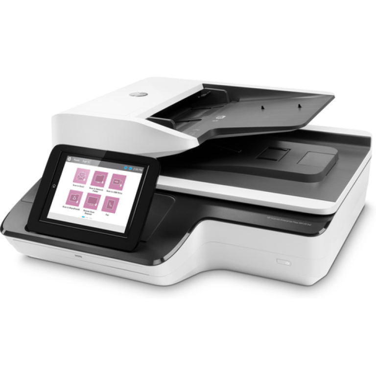 HP Scanjet Enterprise Flow N9120 fn2 Escáner de superficie plana y alimentador automático de documentos (ADF) 600 x 600 DPI A3 Negro, Blanco
