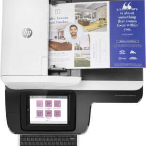 HP Scanjet Enterprise Flow N9120 fn2 Escáner de superficie plana y alimentador automático de documentos (ADF) 600 x 600 DPI A3 Negro, Blanco