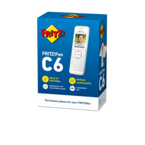FRITZ!Fon C6 International Teléfono DECT Identificador de llamadas Blanco