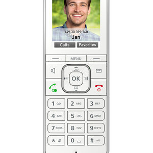 FRITZ!Fon C6 International Teléfono DECT Identificador de llamadas Blanco