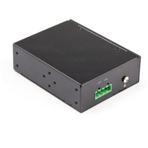 StarTech.com Inyector Industrial PoE Gigabit - 30W - 802.3at PoE+ de 48 a 56V DC - de Montaje en Riel DIN - de -40 a 75C (POEINJ1G30W)