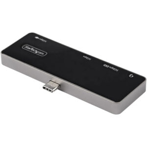 Alternative view of StarTech.com Adaptador Multipuertos USB C a HDMI 2.0 de 4K 60Hz - Entrega de Alimentación PD de 100W Pass Through - Hub USB 3.0 de 3 Puertos - Audio - Mini Docking Station USB Tipo C Portátil de Viaje