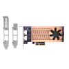 QNAP QM2-2P2G2T adaptador y tarjeta de red Interno Ethernet 2500 Mbit/s QNAP QM2-2P2G2T adaptador y tarjeta de red Interno Ethernet 2500 Mbit/s
