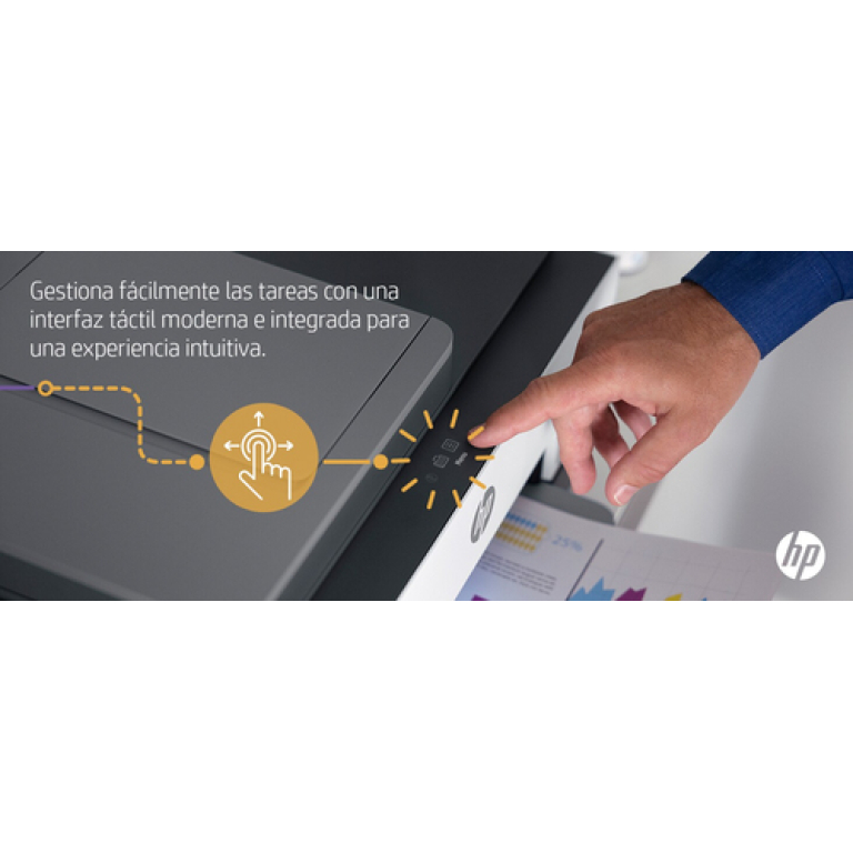HP Smart Tank Impresora multifunción 7605, Color, Impresora para Home y Home Office, Impresión, copia, escaneado, fax, AAD y conexión inalámbrica, AAD de 35 hojas; Escanear a PDF; Impresión a doble cara