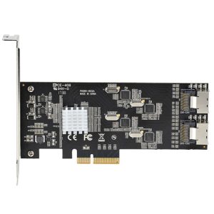 StarTech.com Tarjeta PCIe de 8 Puertos SATA - Tarjeta Adaptadora de Expansión PCI Express SATA con 4 Controladores de Host - Tarjeta Controladora PCIe SATA - SATA III StarTech.com Tarjeta PCIe de 8 Puertos SATA - Tarjeta Adaptadora de Expansión PCI Express SATA con 4 Controladores de Host - Tarjeta Controladora PCIe SATA - SATA III