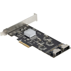 StarTech.com Tarjeta PCIe de 8 Puertos SATA - Tarjeta Adaptadora de Expansión PCI Express SATA con 4 Controladores de Host - Tarjeta Controladora PCIe SATA - SATA III StarTech.com Tarjeta PCIe de 8 Puertos SATA - Tarjeta Adaptadora de Expansión PCI Express SATA con 4 Controladores de Host - Tarjeta Controladora PCIe SATA - SATA III