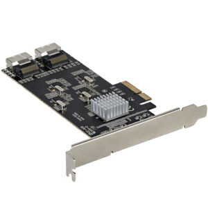 StarTech.com Tarjeta PCIe de 8 Puertos SATA - Tarjeta Adaptadora de Expansión PCI Express SATA con 4 Controladores de Host - Tarjeta Controladora PCIe SATA - SATA III StarTech.com Tarjeta PCIe de 8 Puertos SATA - Tarjeta Adaptadora de Expansión PCI Express SATA con 4 Controladores de Host - Tarjeta Controladora PCIe SATA - SATA III
