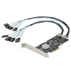 StarTech.com Tarjeta PCIe de 8 Puertos SATA - Tarjeta Adaptadora de Expansión PCI Express SATA con 4 Controladores de Host - Tarjeta Controladora PCIe SATA - SATA III StarTech.com Tarjeta PCIe de 8 Puertos SATA - Tarjeta Adaptadora de Expansión PCI Express SATA con 4 Controladores de Host - Tarjeta Controladora PCIe SATA - SATA III