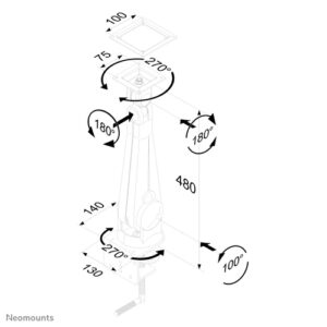 Neomounts by Newstar Soporte de escritorio para monitor Neomounts by Newstar Soporte de escritorio para monitor