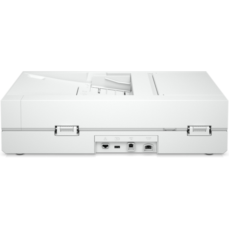 HP Scanjet Pro N4600 fnw1 Escáner de superficie plana y alimentador automático de documentos (ADF) 1200 x 1200 DPI A5 Blanco
