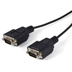 8m USB a 2 Puertos Serie Serial RS232 DB9 Retención del Puerto de Asignación COM