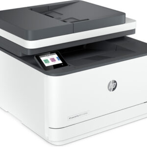 HP LaserJet Impresora multifunción Pro 3102fdn, Blanco y negro, Impresora para Pequeñas y medianas empresas, Imprima, copie, escanee y envíe por fax, Alimentador automático de documentos; Impresión a doble cara; Puerto frontal de unidad flash USB; Pantalla táctil Imprima