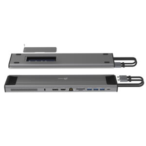 Alternative view of j5create JCD552-N Estación de acoplamiento de pantalla triple USB-C® con adaptador PD de 100 W - UE