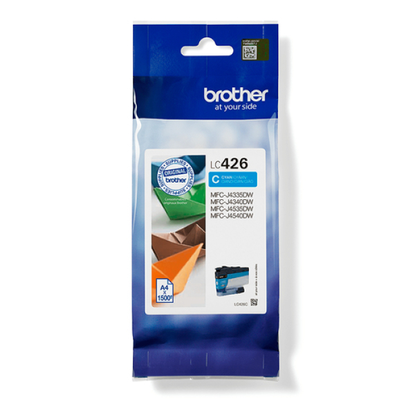 Brother LC426C cartucho de tinta 1 pieza(s) Original Cian