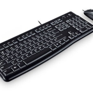 Logitech Desktop MK120 teclado Ratón incluido USB Griego Negro Logitech Desktop MK120 teclado Ratón incluido USB Griego Negro