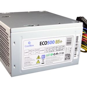 CoolBox FALCOO500E85 unidad de fuente de alimentación 300 W 20+4 pin ATX ATX Gris CoolBox FALCOO500E85 unidad de fuente de alimentación 300 W 20+4 pin ATX ATX Gris