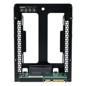 QNAP QDA-A2AR caja para disco duro externo Carcasa de disco duro/SSD Negro 2.5"