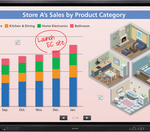 Sharp PN-70HC1E Pantalla plana para señalización digital 177,8 cm (70") LCD 350 cd / m² 4K Ultra HD Negro Pantalla táctil