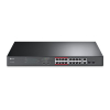 TP-Link TL-SL1218MP switch No administrado Gigabit Ethernet (10/100/1000) Energía sobre Ethernet (PoE) Negro TP-Link TL-SL1218MP switch No administrado Gigabit Ethernet (10/100/1000) Energía sobre Ethernet (PoE) Negro
