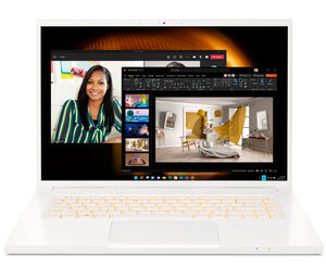 Reacondicionado | Acer ConceptD CN316-73G-75GM i7-11800H Portátil 40,6 cm (16") WUXGA Intel® Core™ i7 16 GB DDR4-SDRAM 512 GB SSD NVIDIA GeForce RTX 3050 Ti Wi-Fi 6 (802.11ax) Windows 11 Home Blanco