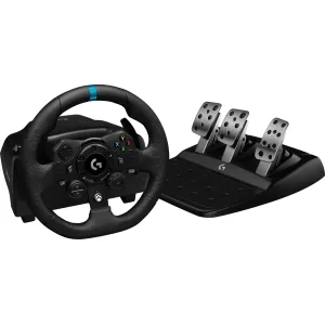 Logitech G923 - Juego de volante y pedales - cableado - para PC, Microsoft Xbox One