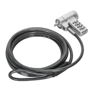 Targus ASP96RGL cable antirrobo Plata 2 m