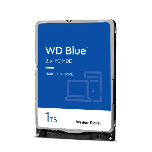 WD Blue WD10SPZX - Disco duro - 1TB - interno - 2.5" - SATA 6Gb/s - 5400rpm - búfer: 128MB
