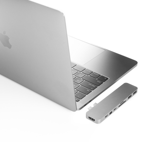 Hyper PRO 8-in-2 MacBook Pro Hub Silver