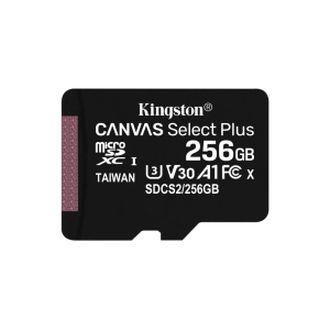 256GB micSD Canvas Select Plus Card+ADP