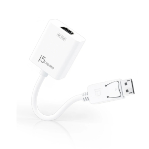 j5create JDA158-N Adaptador activo DisplayPort™ a 4K HDMI™ j5create JDA158-N Adaptador activo DisplayPort™ a 4K HDMI™
