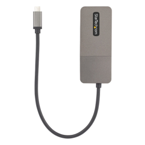 StarTech.com Hub MST USB-C a 3 Puertos HDMI - Adaptador USB Tipo C a HDMI Triple hasta 4K de 60Hz con DP 1.4 de Modo Alt DSC HDR - Divisor USB C a HDMI - Cable de 30cm - Solo Windows