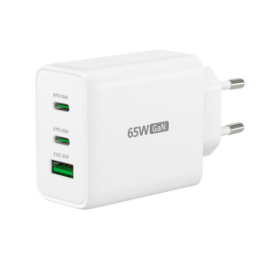 Alternative view of j5create JUP3365E-EN Cargador USB-C® de 65W GaN de 3 puertos - UE