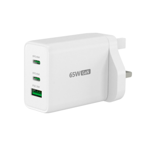 Alternative view of j5create JUP3365F-FN Cargador USB-C® de 65W GaN de 3 puertos - UK