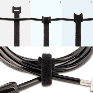 StarTech.com Bridas de 15cm de Gancho y Bucle - Paquete de 50 - Tiras/Envolturas Reusables para Gestión de Cableado - Cintas Autoadherentes para Ordenar Cables StarTech.com Bridas de 15cm de Gancho y Bucle - Paquete de 50 - Tiras/Envolturas Reusables para Gestión de Cableado - Cintas Autoadherentes para Ordenar Cables