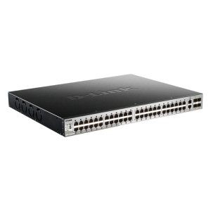 Alternative view of D-Link DGS-3130-54PS/E switch Gestionado L3 Gigabit Ethernet (10/100/1000) Energía sobre Ethernet (PoE) Gris