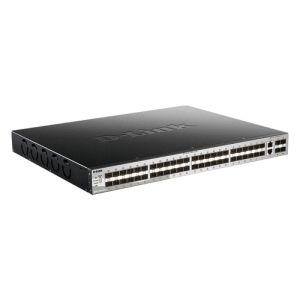 Alternative view of D-Link DGS-3130-54S/E switch Gestionado L3 10G Ethernet (100/1000/10000) Gris