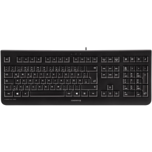 CHERRY KC 1000 teclado USB QWERTY Nórdico Negro