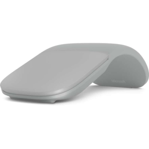 Microsoft Surface Arc Mouse - Ratón - óptico - 2 botones - inalámbrico - Bluetooth 4.1 - gris claro - comercial