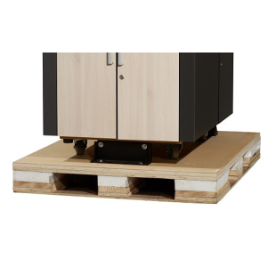 APC NetShelter CX 24U Rack o bastidor independiente Gris, Roble