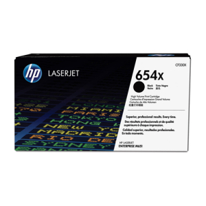 HP Cartucho de tóner original LaserJet 654X de alta capacidad negro