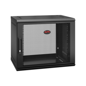 Alternative view of APC NetShelter WX 9U Single Hinged Wall-mount Enclosure 400mm Deep. Bastidor de pared Negro