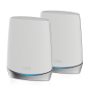 NETGEAR Orbi RBK752 AX4200 WiFi 6 Mesh System Tribanda (2,4 GHz/5 GHz/5 GHz) Wi-Fi 6 (802.11ax) Blanco 5 Interno NETGEAR Orbi RBK752 AX4200 WiFi 6 Mesh System Tribanda (2